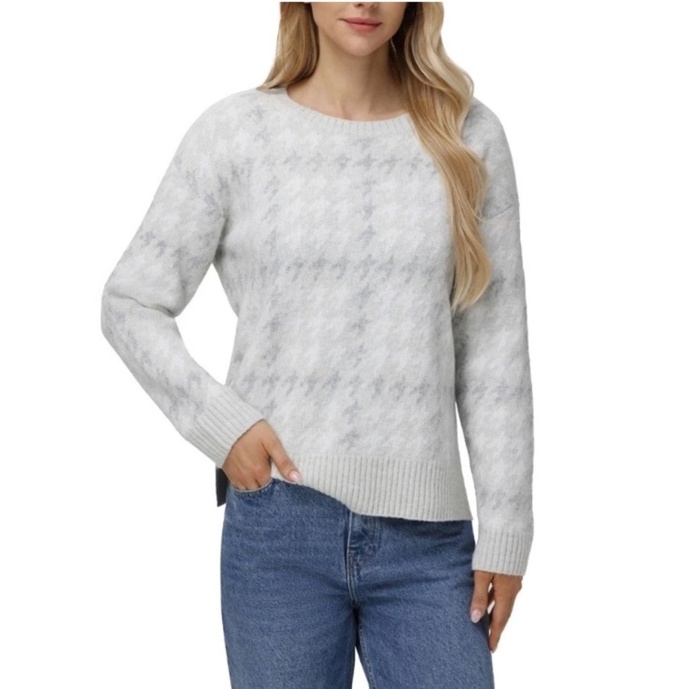 525 Women's Sweater Size Medium Grey Combo NWT